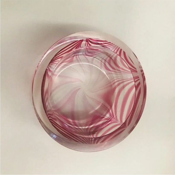 New Cenedese Vitri Fenicio Small Murano Glass Bowl Signed Dated on Bottom - Picture 3 of 16